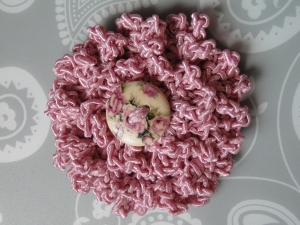 Riffle Ruffle Flower Crochet Pattern