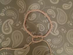 two half knots pulled together two half knots pulled together