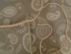 hook only into last stitch on right hook only into last stitch on right