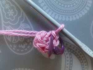 6th stitch made 6th stitch made