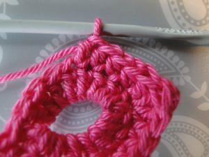 then up the opposite side