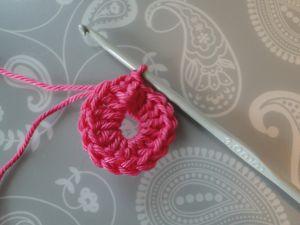 circle joined with a slip stitch