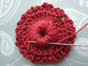 Weave around the middle. Weave around the middle.