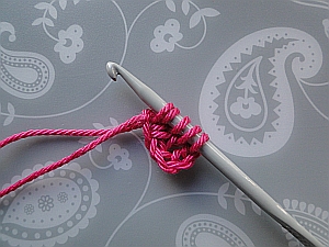 5 loops on hook 5 loops on hook