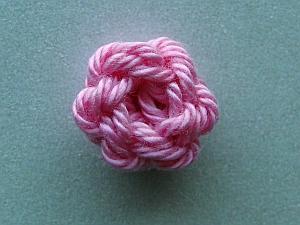tiny pink round center
