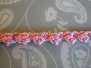 light pink braid light pink braid