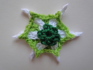 Pointy Loop, Wheel, 3-ch Loopy Loop