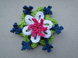 Pointy Loop Mini, Loopy Loop Slip Stitched, Loopy Leaves, Longlegs Trefoil