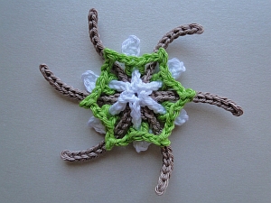 Front view of Wheel, Dot to Dot, Longlegs