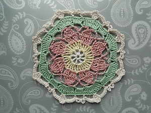 Multicolor crochet octagon Multicolor crochet octagon