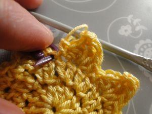 finishing with a slip stitch finishing with a slip stitch