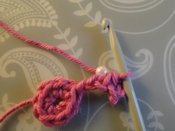 bead next to hook bead next to hook