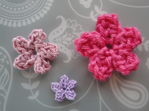 simple five leaved flowers