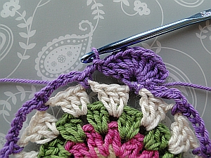 Continuing round 6 in same color