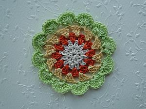 Original Flowery Cosmic Coaster