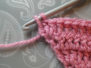 Two loops on hook. Two loops on hook.