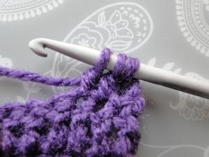 3 loops now on hook... 3 loops now on hook...
