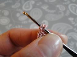 working dc into the first ch working dc into the first ch