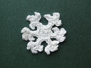 small white trefoil flower