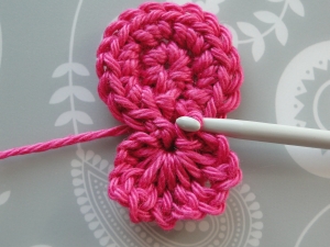 Working the slip stitch