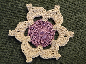 Crochet Granny Square Pattern - Petals to Picots