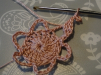 completed crochet picot completed crochet picot