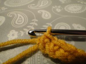 The end of the first row The end of the first row