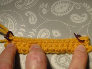 The completed second row The completed second row