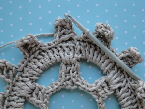 Last stitch completed.