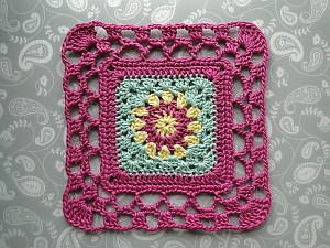 Lacy-edged Cosmic Square