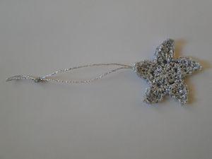 Tie together to make a christmas tree ornament